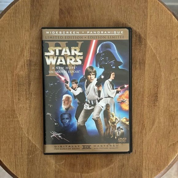 Star Wars Other - Star Wars A New Hope Limited Edition Widescreen DVD Two Disc Bonus DVD  Material